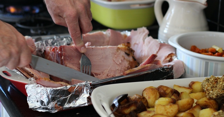 Christmas ham