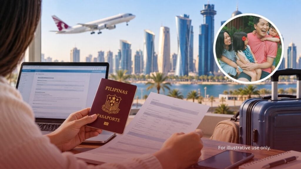 OFWs Need QR5,000 Salary to Bring Family for a Visit